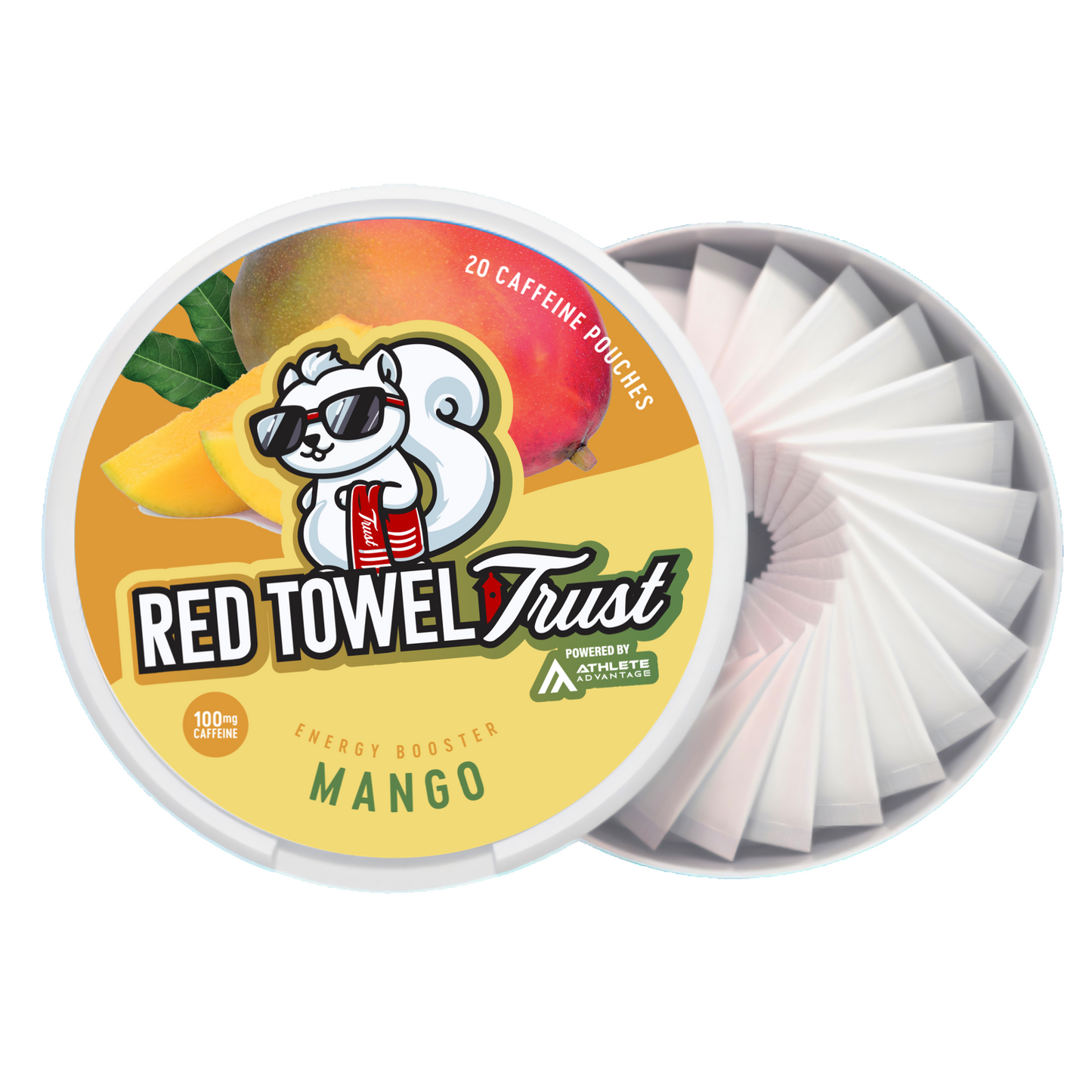 CAFFEEZ™ x Red Towel Trust - Mango Energy Pouches