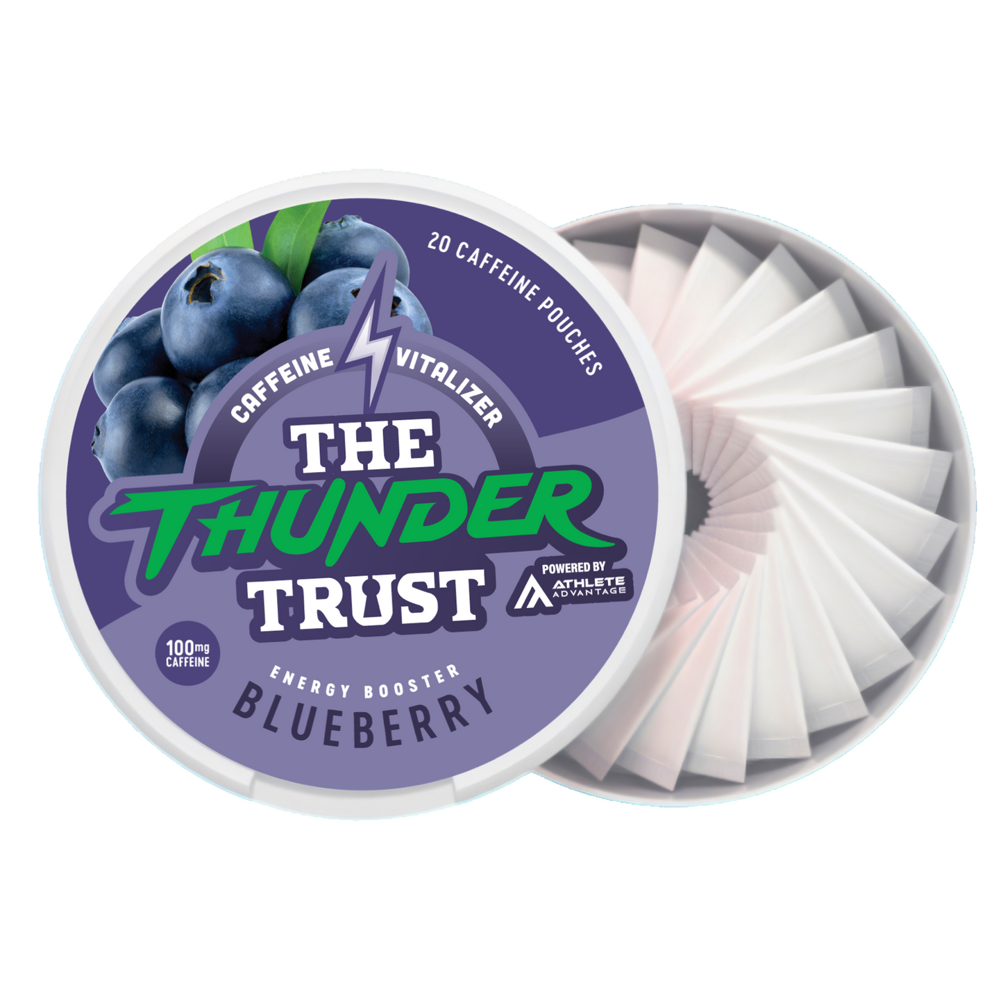 CAFFEEZ™ X The Thunder Trust - Blueberry Pouches