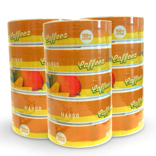CAFFEEZ™ Wholesale Sleeve - Mango (5 cans)