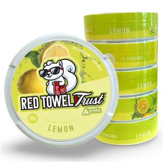CAFFEEZ™ x The Red Towel Trust - Lemon Energy Pouch Sleeve (5 cans)