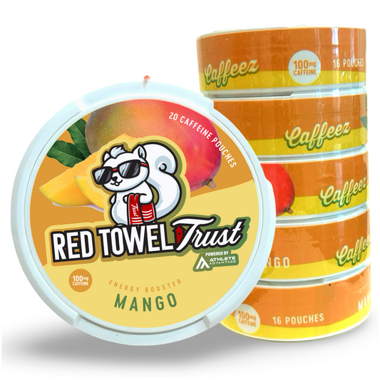CAFFEEZ™ x The Red Towel Trust - Mango Energy Pouch Sleeve (5 cans)