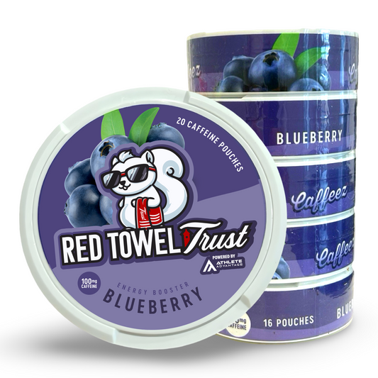 CAFFEEZ™ x The Red Towel Trust - Blueberry Energy Pouch Sleeve (5 cans)