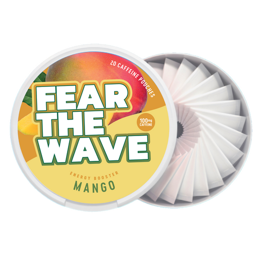 CAFFEEZ™ x Fear the Wave Collection - Mango Energy Pouches