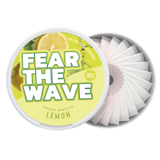 CAFFEEZ™ x Fear the Wave Collective - Lemon Energy Pouches