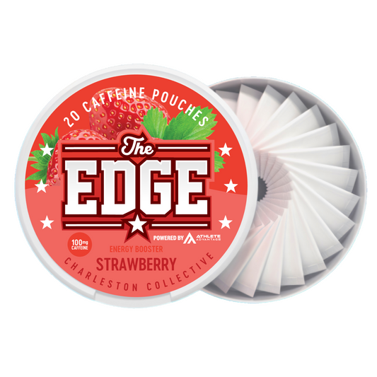CAFFEEZ™ x The Edge Charleston Collective - Strawberry Energy Pouches