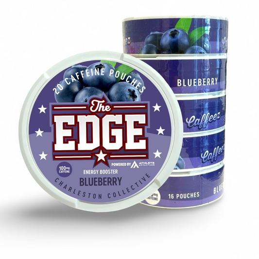 CAFFEEZ™ x The Edge Charleston Collective - Blueberry Energy Pouch Sleeve (5 cans)