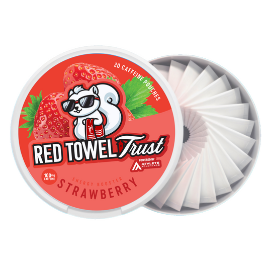 CAFFEEZ™ x Red Towel Trust - Strawberry Energy Pouches