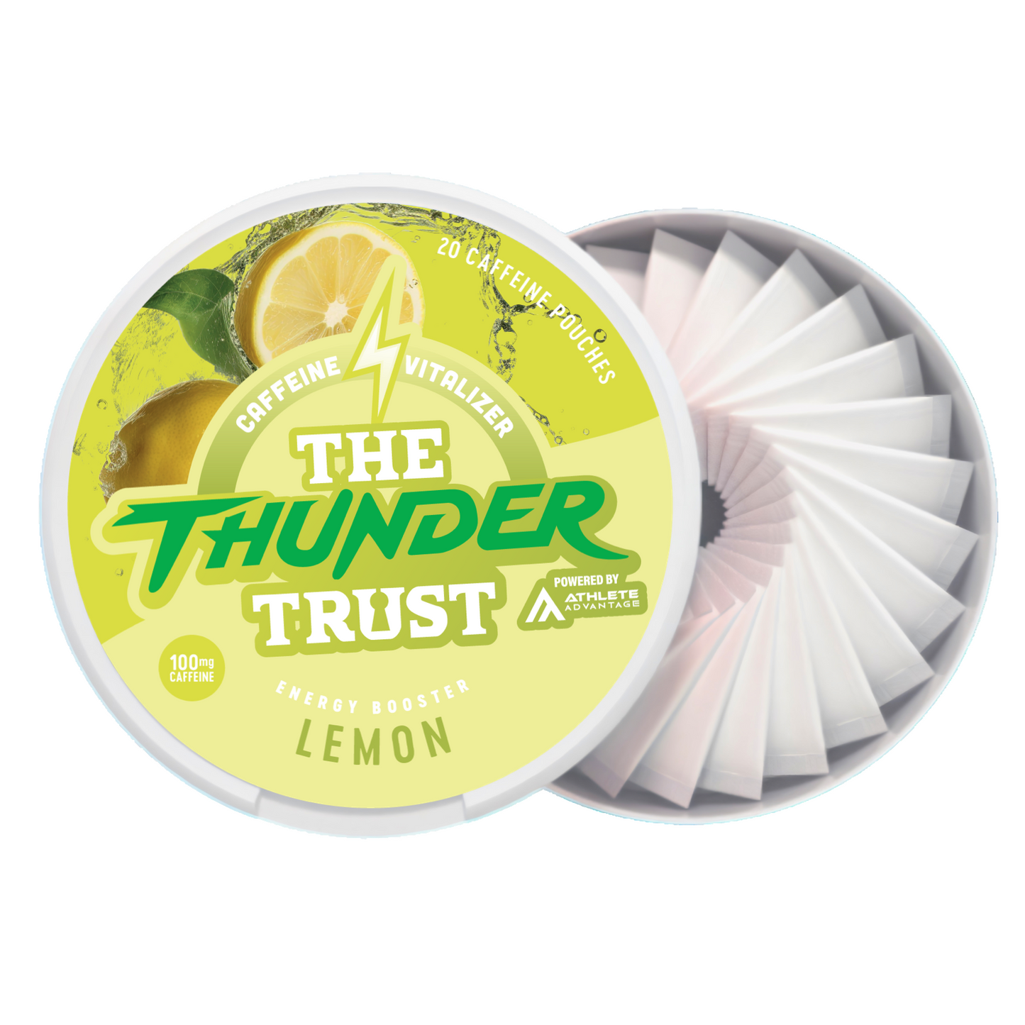 CAFFEEZ™ X The Thunder Trust - Lemon Energy Pouches