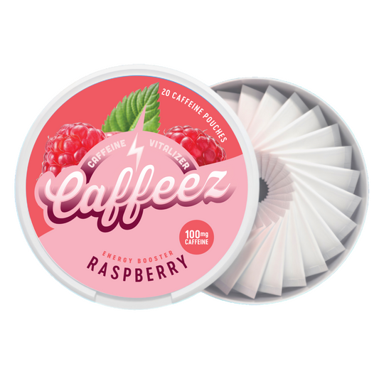 CAFFEEZ™ - Raspberry Energy Pouches